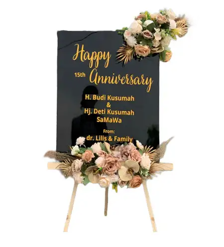 Papan Bunga Akrilik kalimanggis