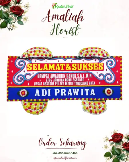 Papan Bunga Ucapan Selamat kalimanggis