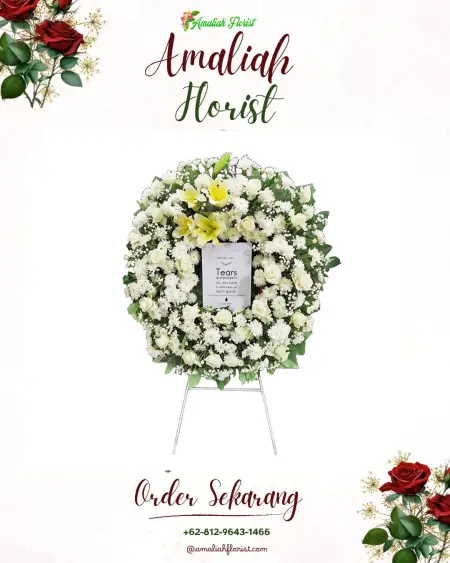 Krans Bunga Duka kalimanggis