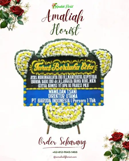 Papan Bunga Duka kalimanggis